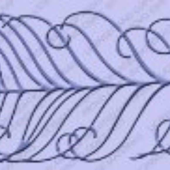 Cuttlebug 12 inches embossing border - PEACOCK PLUME - Picture 6 of 8